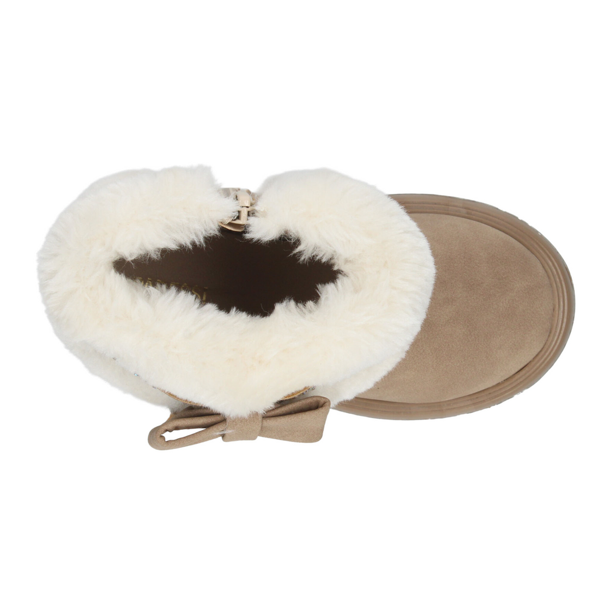 Bota Paressi Niña Café Casual Peluche Infantil T15-18, foto 8 de 10
