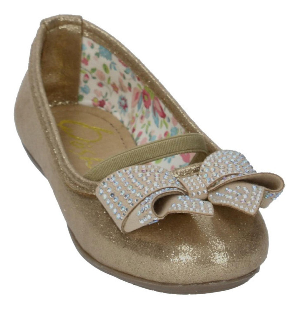 Balerina Flat Gosh Para Niña 0a41u-03 Dorado [gos701], foto 3 de 6