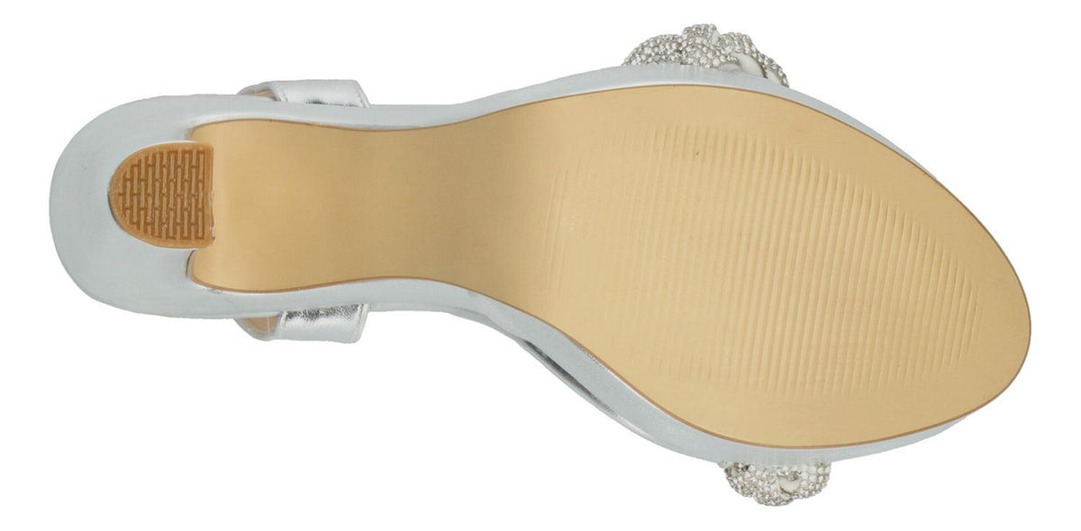 Sandalias De Fiesta Perez Lete Plateado Para Mujer [plt372], foto 9 de 10
