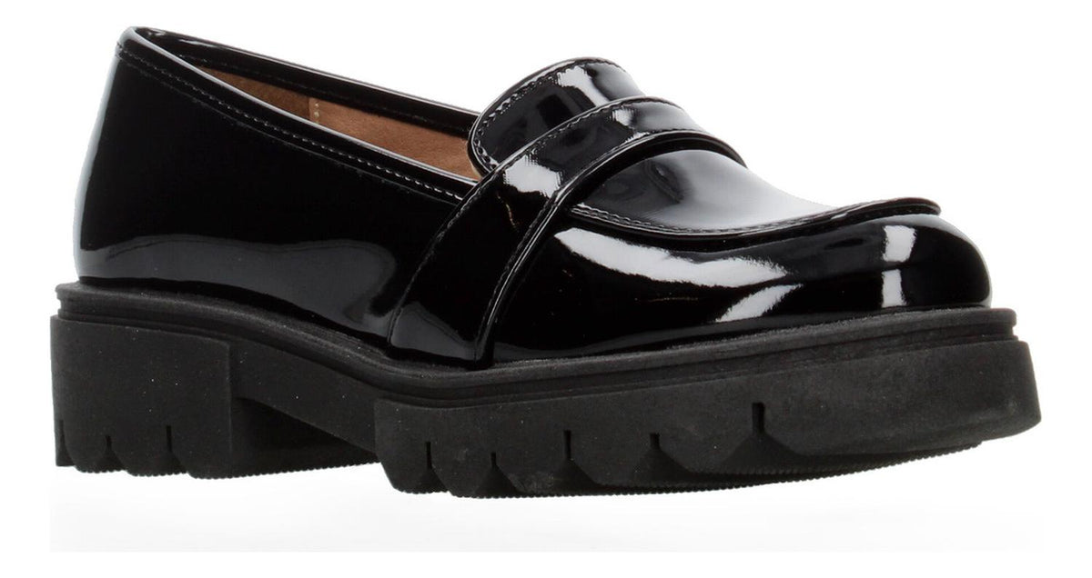 Zapato Escolar Gilardi Negro Para Niña [gid5], foto 2 de 10