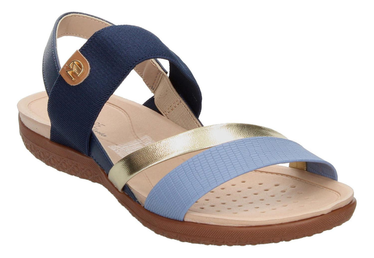 Sandalias Modare Azul Marino Para Mujer [mod56], foto 4 de 10