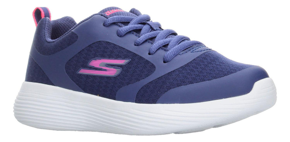 Tenis Skechers Deportivo Color Azul Marino Cintas Para Niña, foto 2 de 10