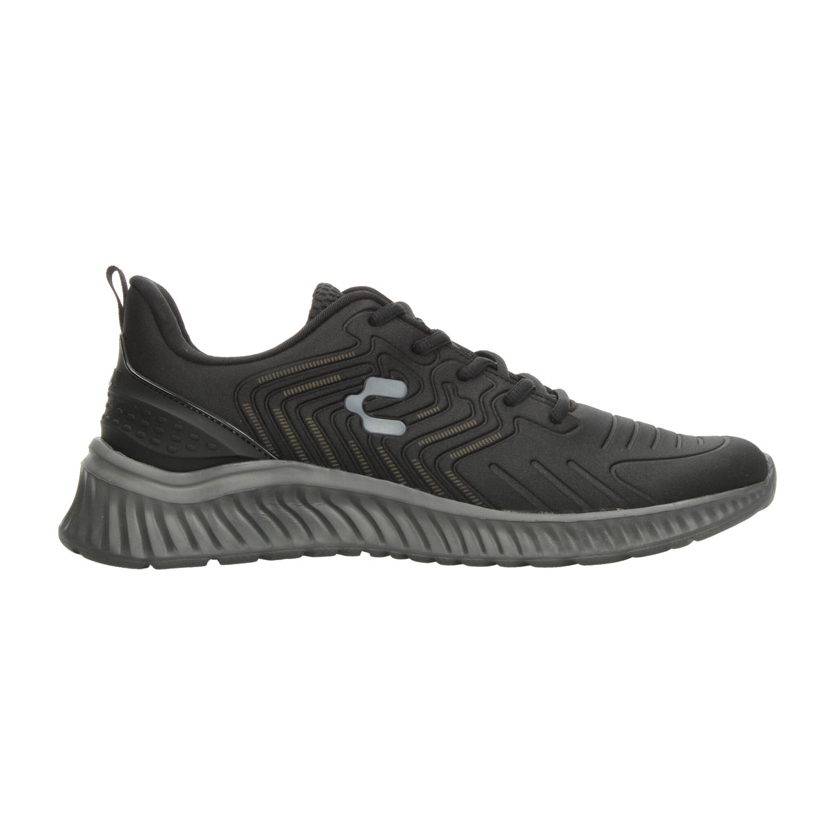 Tenis Charly Hombre Negro Deportivo Para Caballero