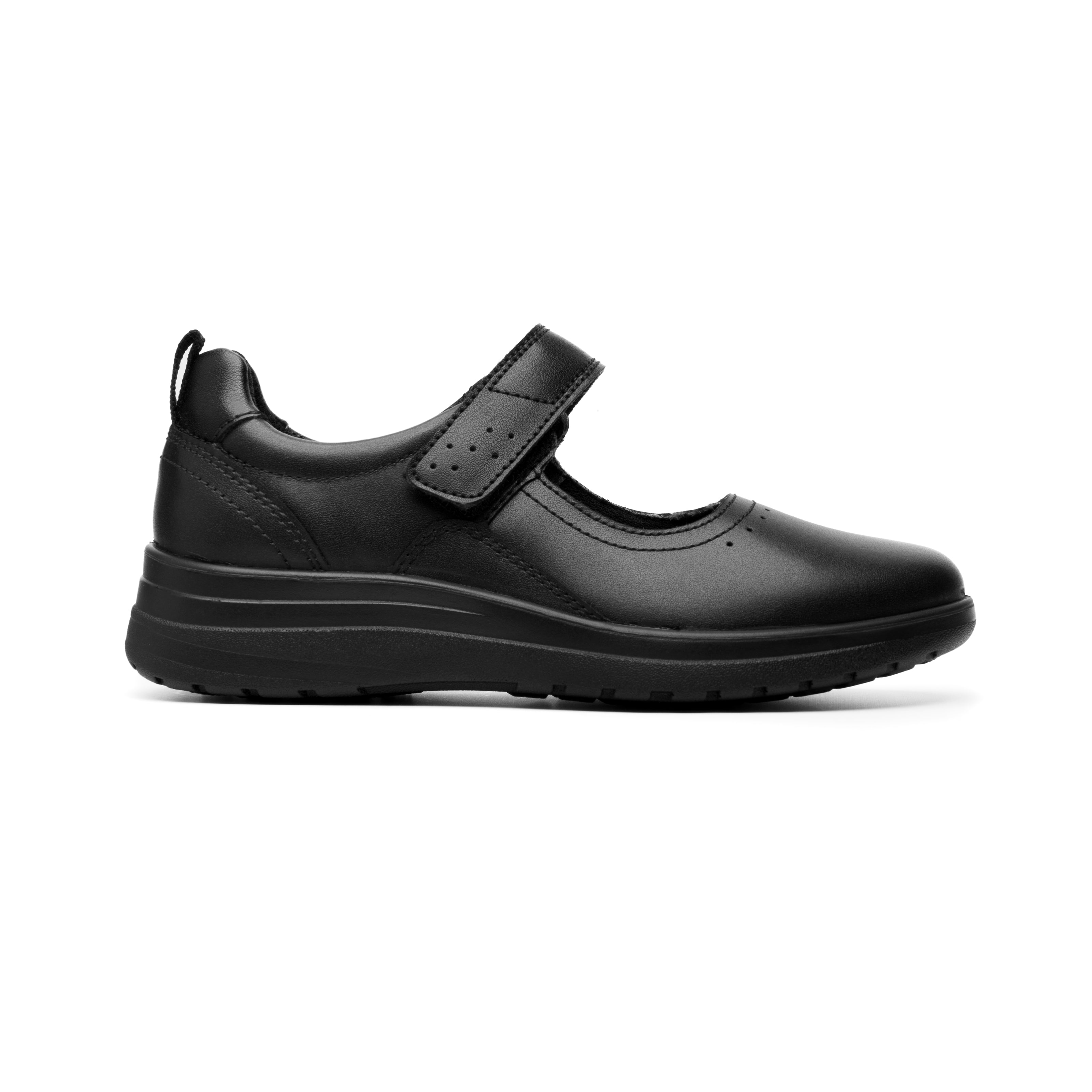 Zapato Escolar Flexi Niña Negro Escolar Infantil T17-22