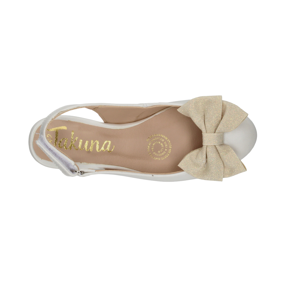 Zapato Jakuna Niña Blanco Casual Infantil T18-22