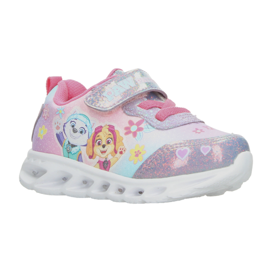 Tenis Nickelodeon Paw Patrol Niña Lila Casual Luz Led Infantil T18-22