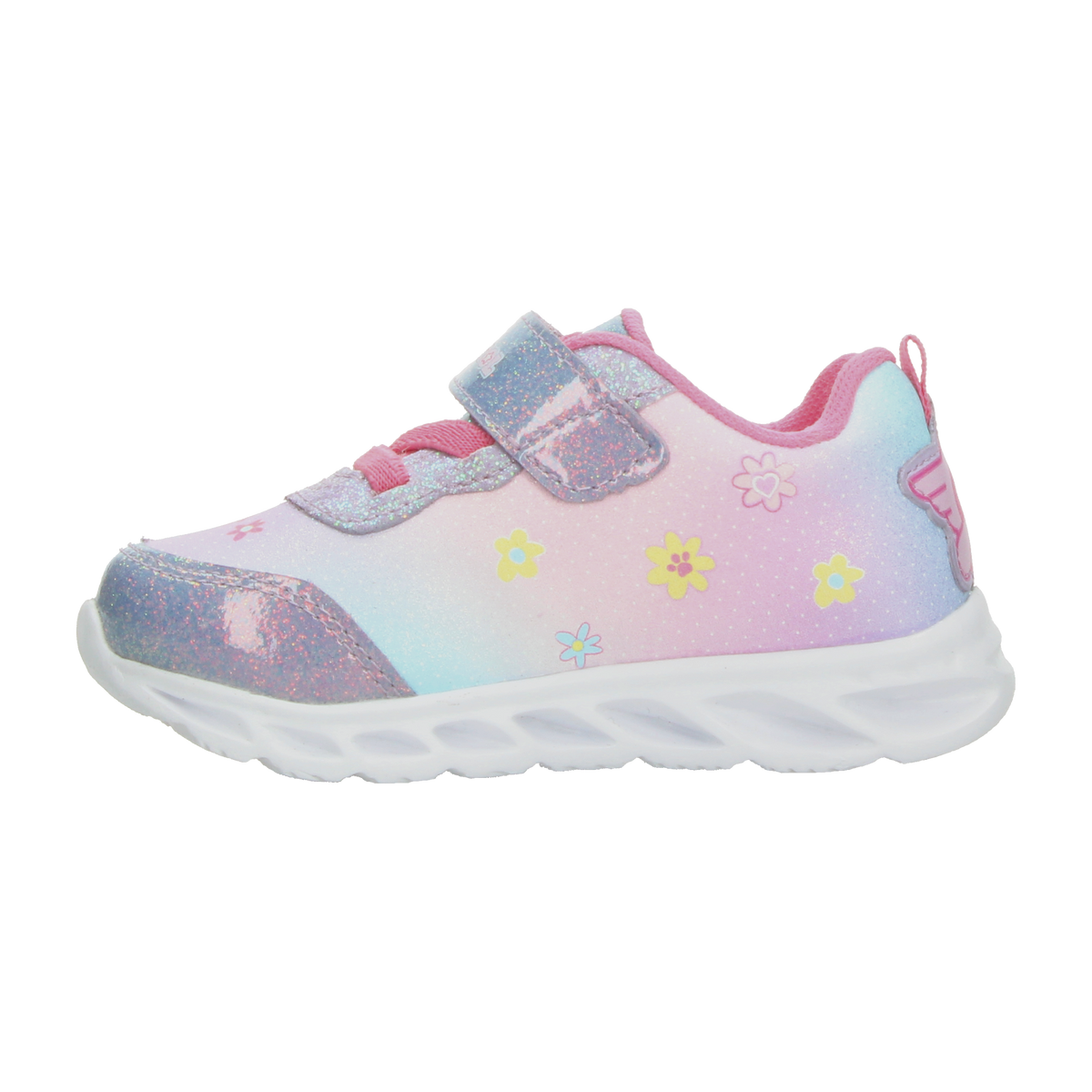 Tenis Nickelodeon Paw Patrol Niña Lila Casual Luz Led Infantil T18-22