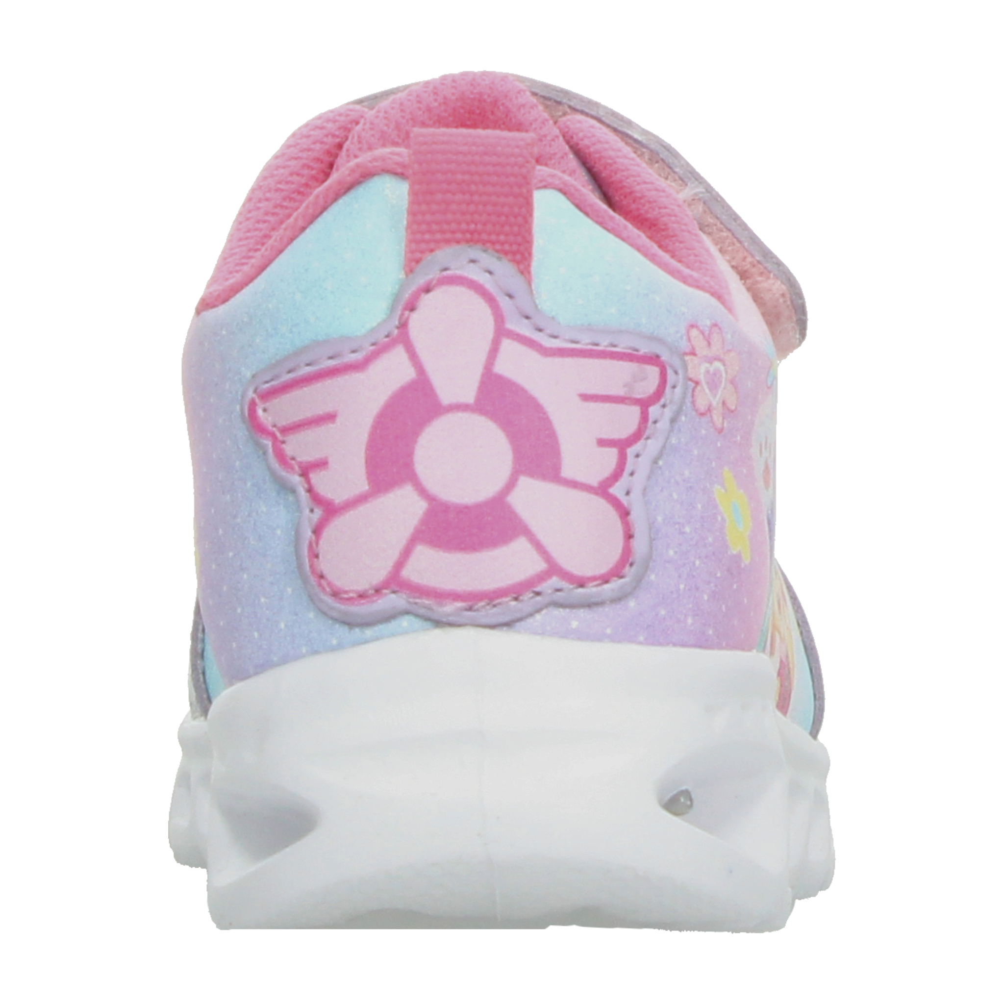 Tenis Nickelodeon Paw Patrol Niña Lila Casual Luz Led Infantil T18-22