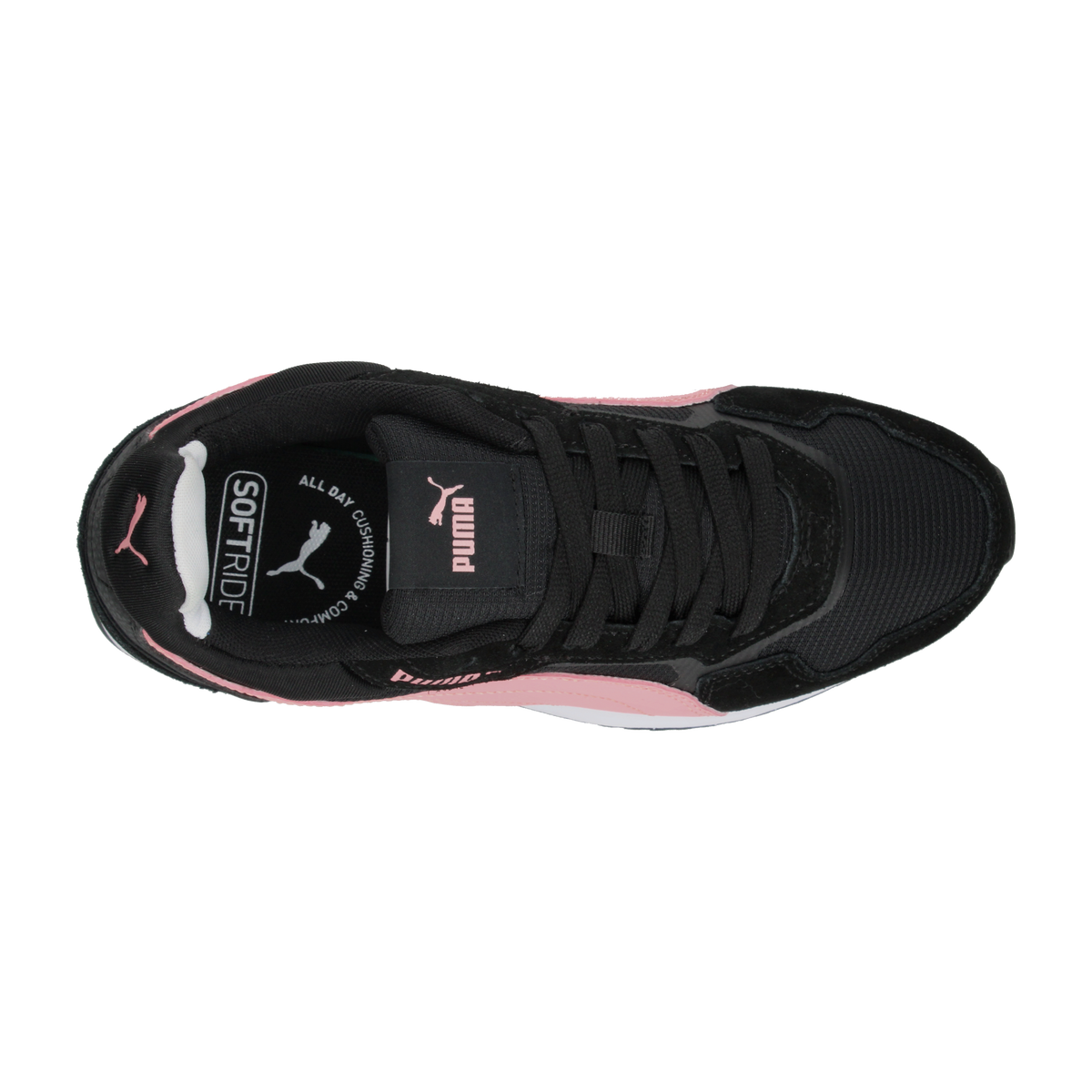 Tenis Puma Softride Miler Dama Negro Deportivo Para Mujer