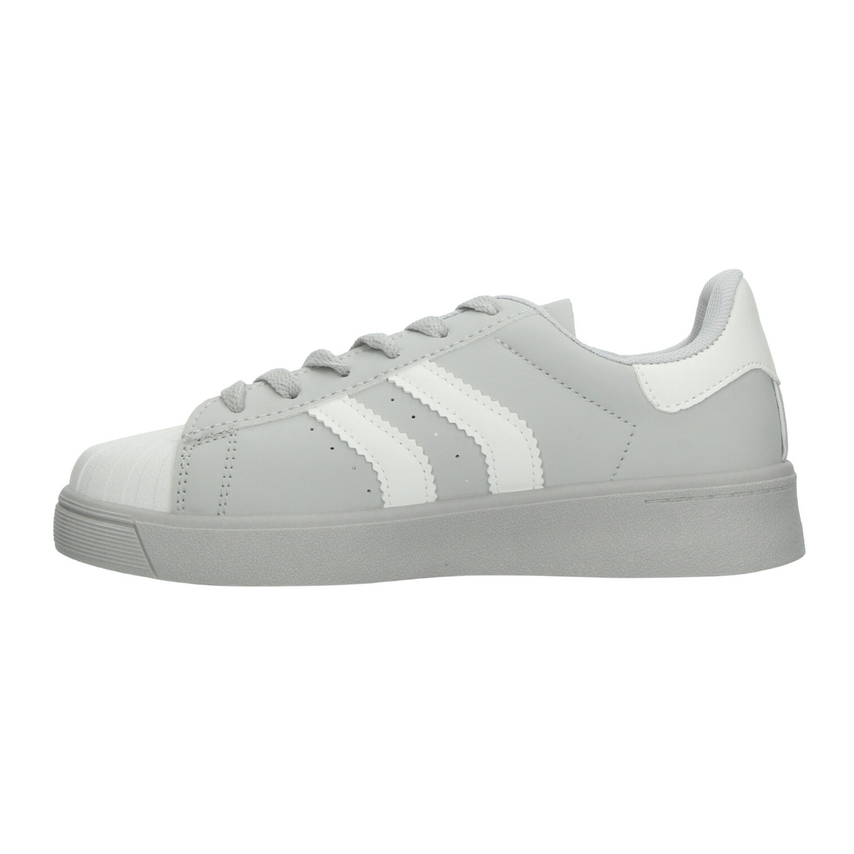 Tenis Berlin Dama Gris Casual Cintas Cómodo Mujer, foto 5 de 10