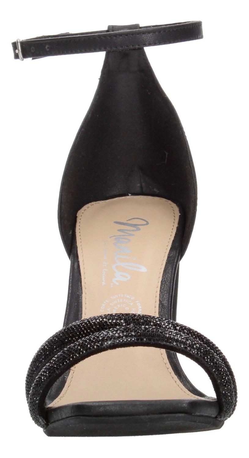 Sandalias De Fiesta Manila Negro Para Mujer [mla381], foto 7 de 10