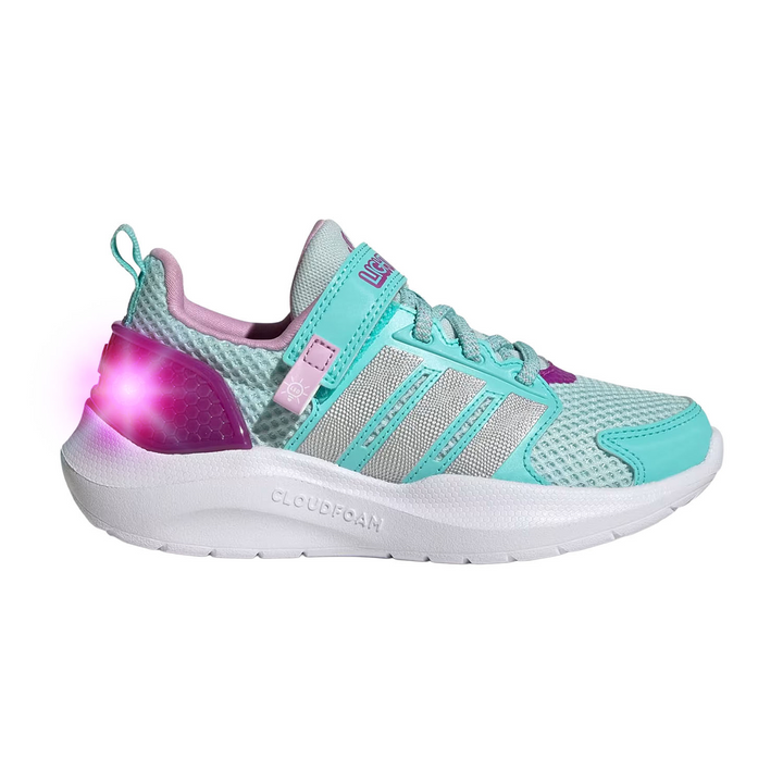Tenis Adidas Lightorama Niña Azul Deportivo Luz Led Infantil T16-22