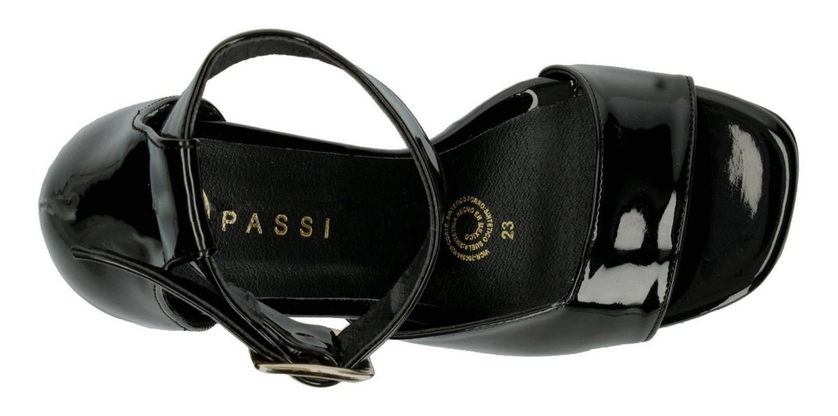 Sandalias De Plataforma Passi Negro Para Mujer [pas3], foto 9 de 11