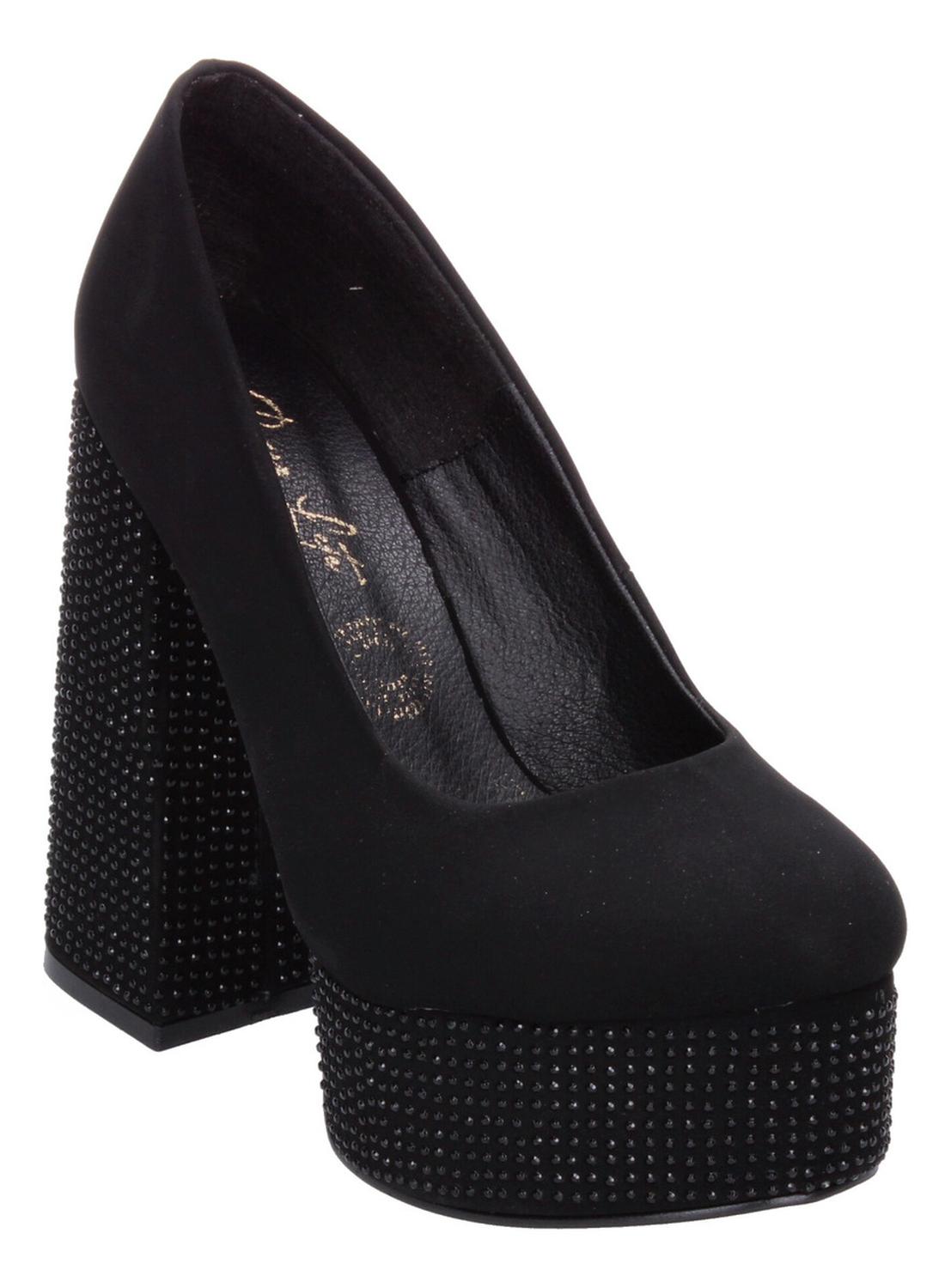 Zapatillas Perez Lete Negro Para Mujer [PLT363], foto 3 de 9