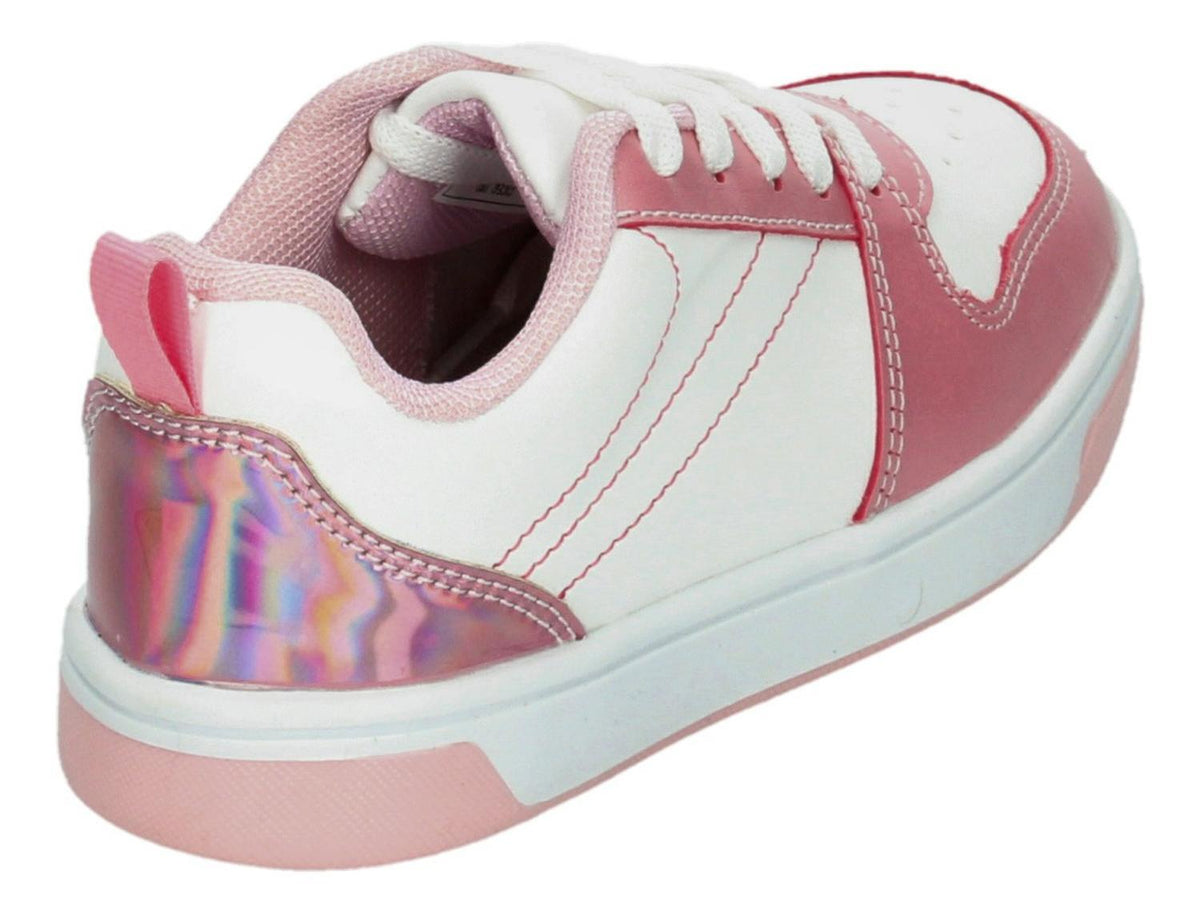 Tenis Mini Burbujas Para Niña 28-617-f01 Blanco [mnb220], foto 5 de 10