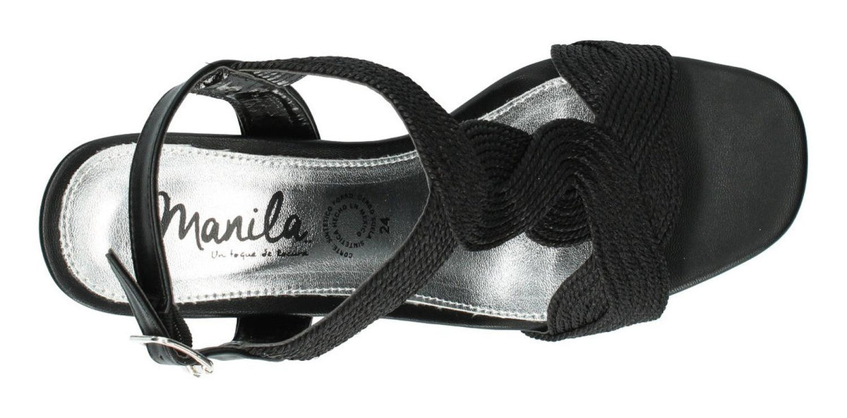 Zapatilla Manila Para Mujer B990 Negro [mla305], foto 5 de 6