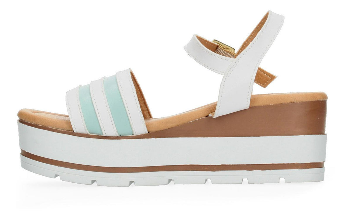 Sandalias Faustina Para Mujer 12003 Blanco [fau1], foto 3 de 10