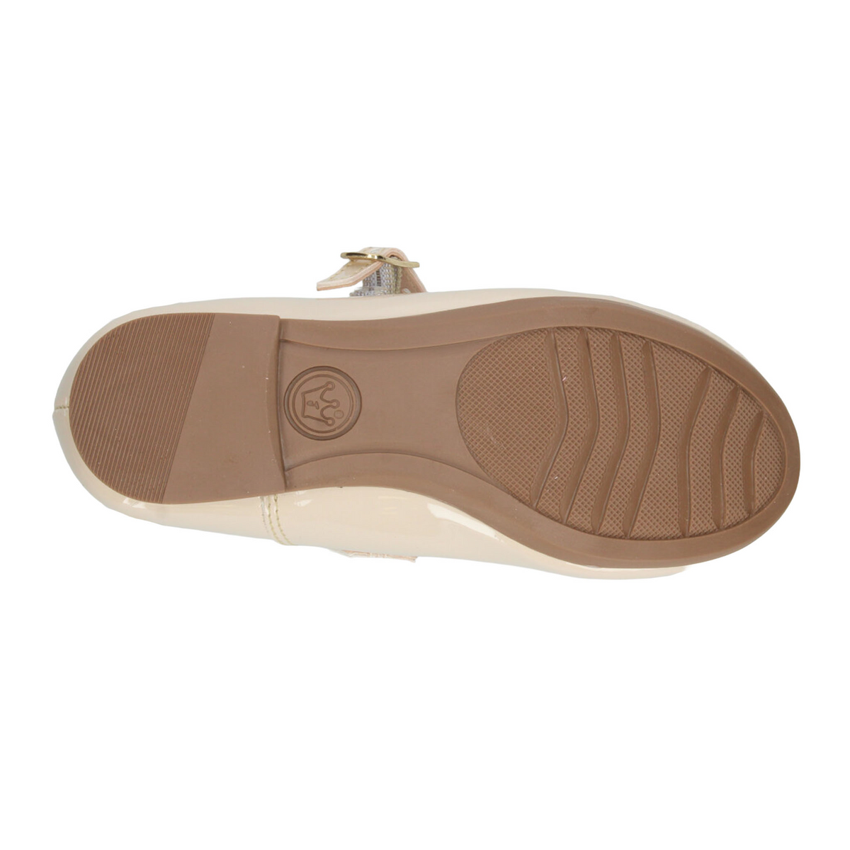 Flat Jakuna Niña Beige Casual Mary Jane Hebilla Infantil T18-22, foto 9 de 10