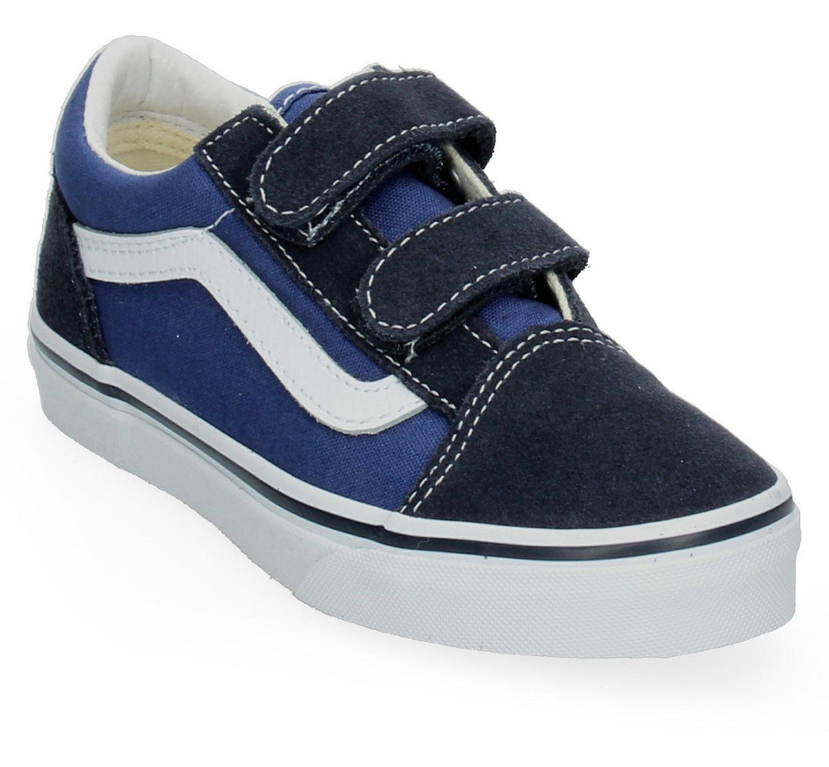 Tenis Vans Old Skool V Azul Para Niño [van1396], foto 6 de 10
