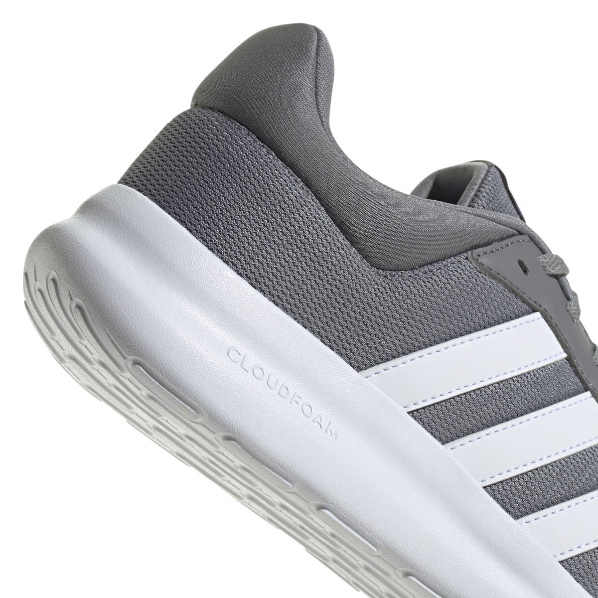 Tenis Adidas Lite Racer 4.0 Hombre Gris Deportivo Caballero, foto 5 de 10