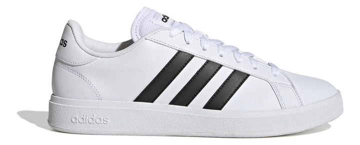 Tenis adidas Grand Court Blanco Con Cintas Para Caballero
