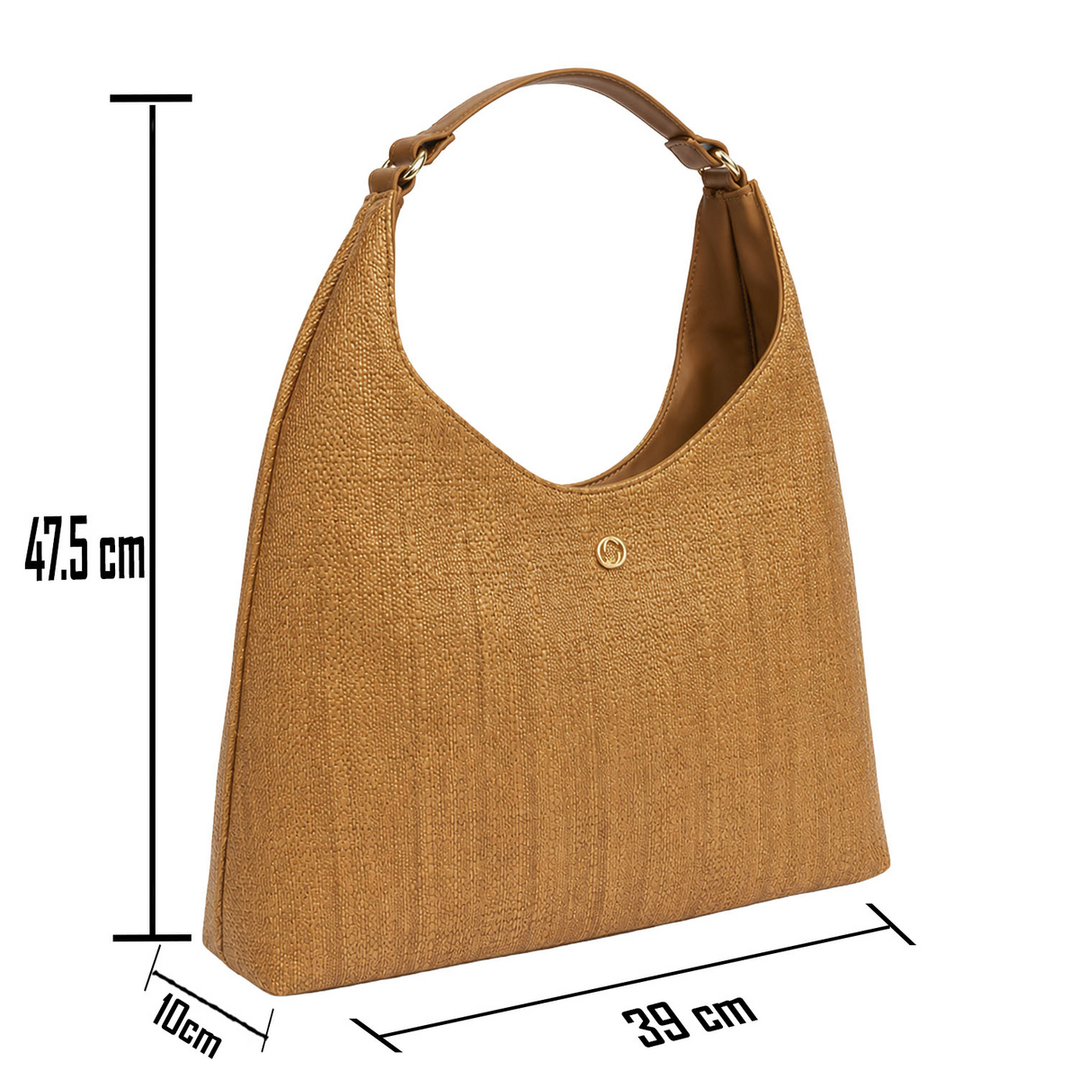 Bolsa Ferretina Dama Café Casual Para Mujer, foto 9 de 10