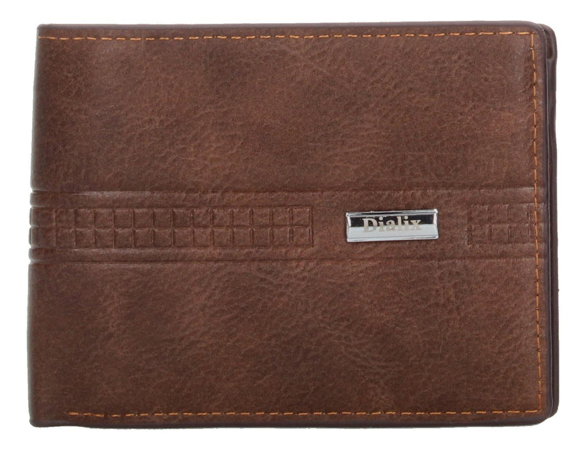 Cartera Billetera Hombre Felianna Café Casual Uso Diario, foto 2 de 10