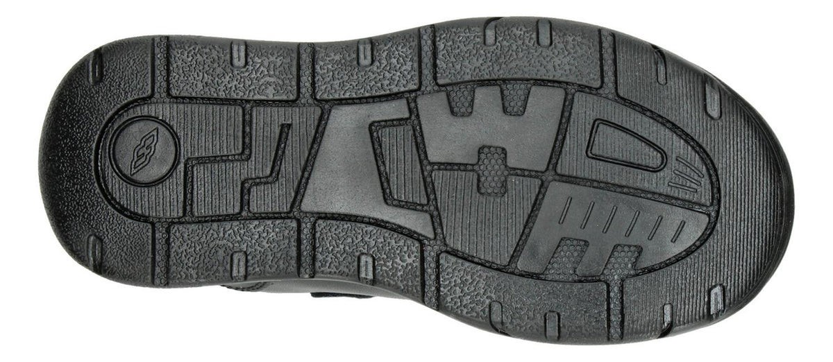 Zapato Escolar Yuyin Negro Velcro Y Cintas Para Niño T15-22, foto 9 de 10
