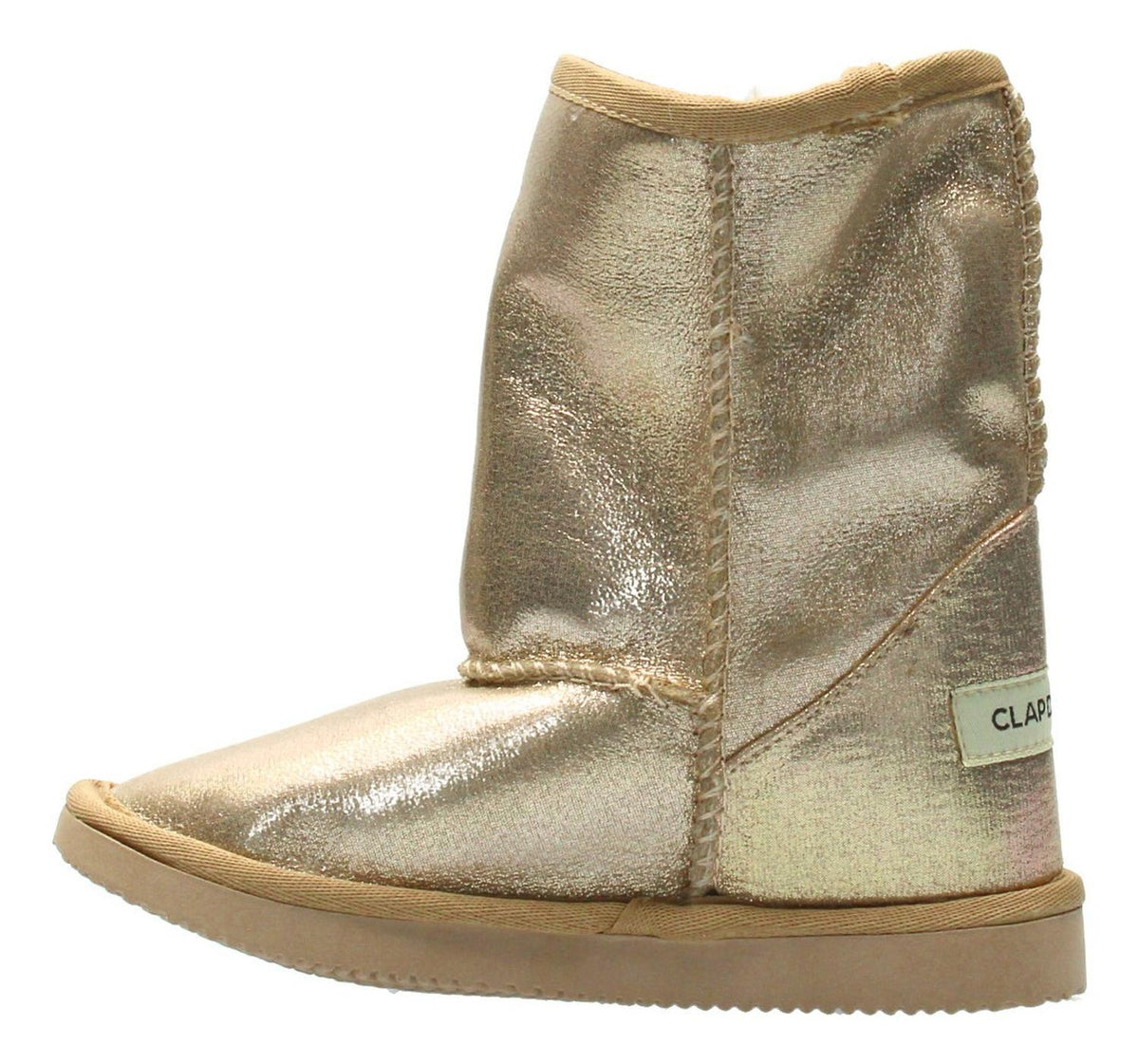 Bota Clap Duck Para Niña 1859 Dorado [cdu25], foto 2 de 6