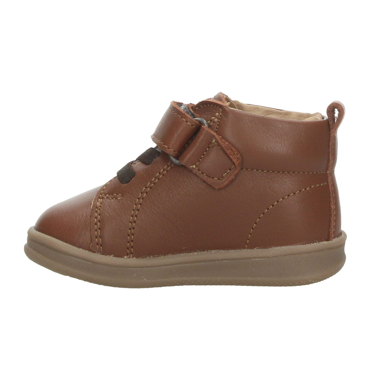 Bota Coqueta Niño Café Casual Cinta Adhesiva Infantil T11-14, foto 5 de 10