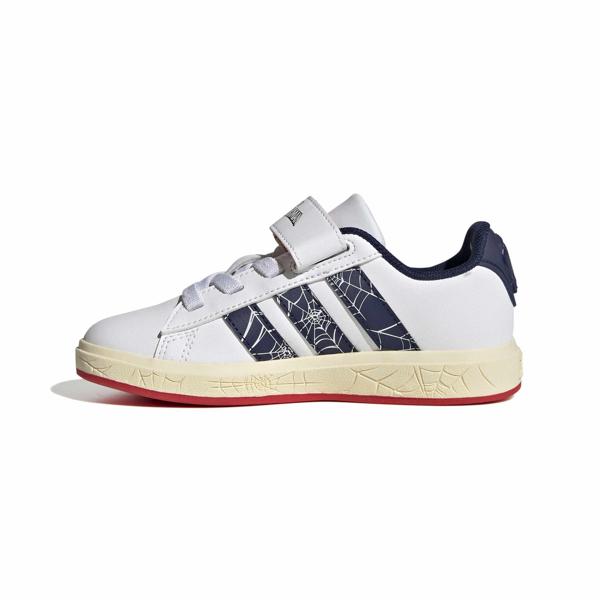 Tenis Adidas Grand Court Niño Blanco Spider-man Hombre Araña Infantil T17-22, foto 4 de 10