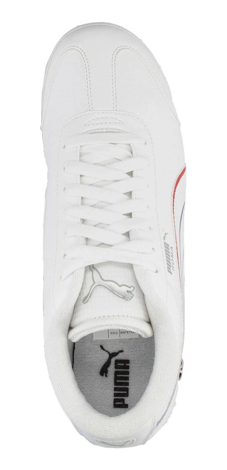 Tenis Puma Roma Bmw Hombre Blanco/multicolor [pum436], foto 8 de 10