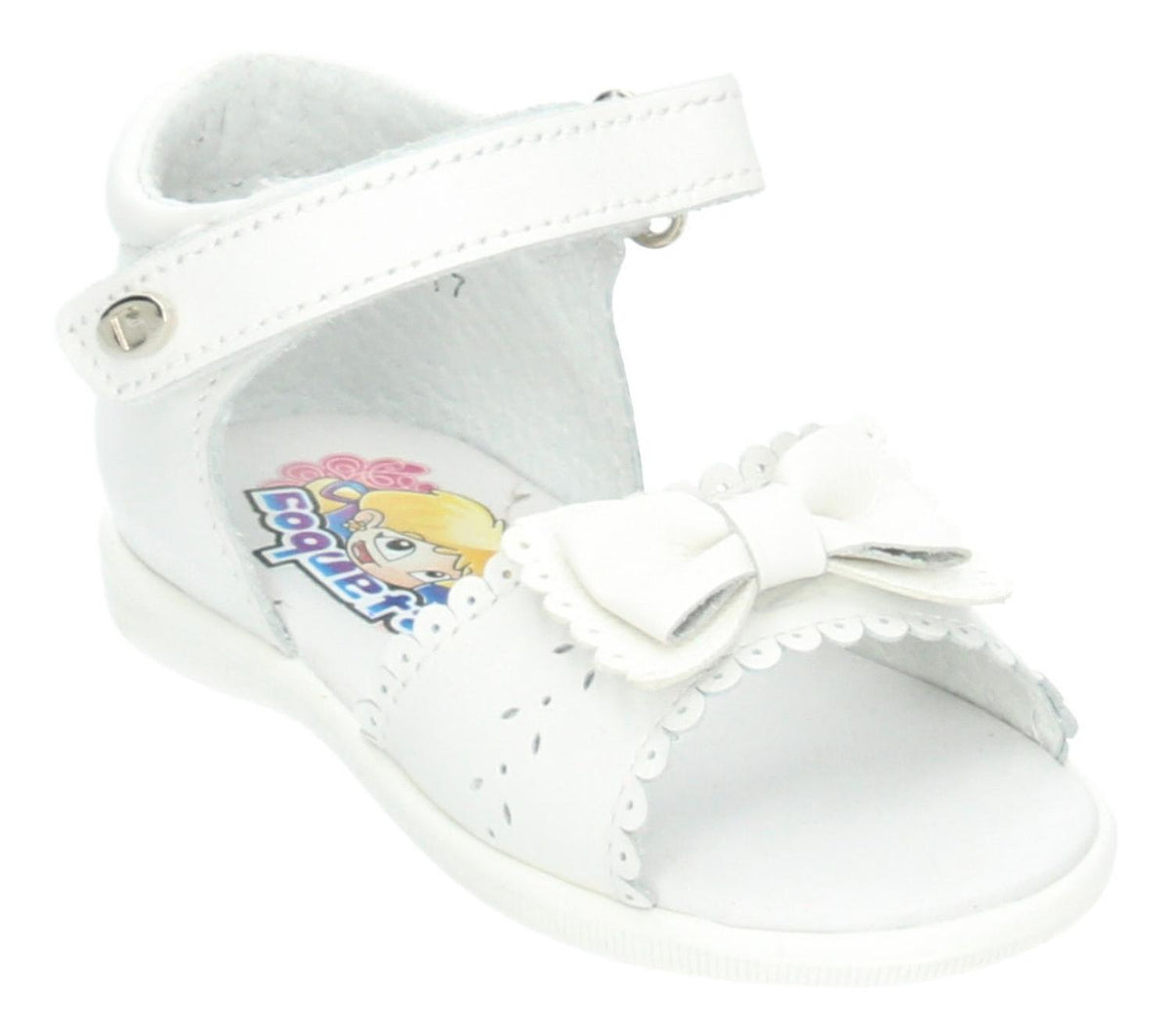 Sandalias Coqueta Para Niña 973017-b Blanco [cta932], foto 5 de 10