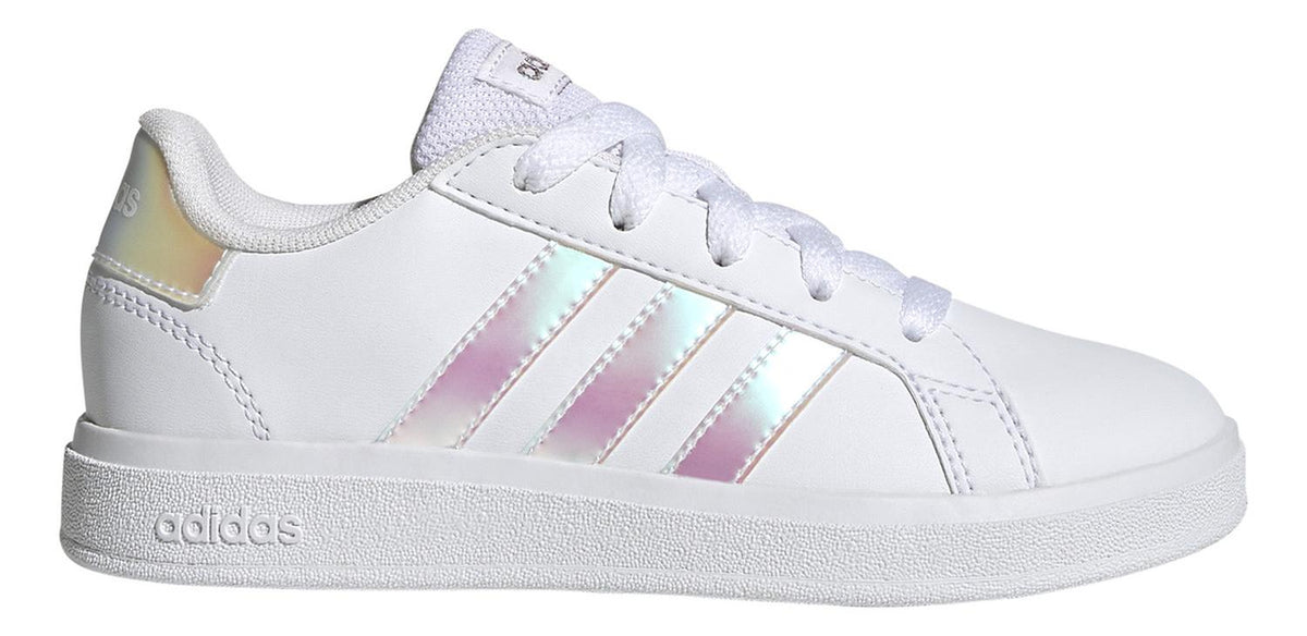 Tenis adidas Niña Grand Court Blanco Con Cintas Ajustables, foto 8 de 10