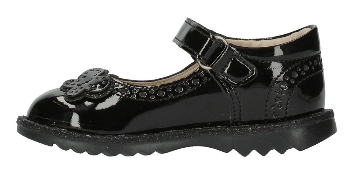 Zapato Casual Coqueta Para Niña 123403-c Negro [cta876], foto 2 de 6