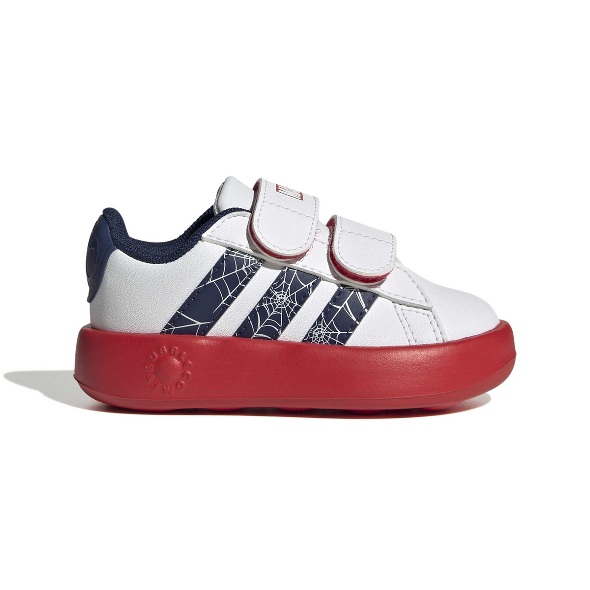 Tenis Adidas Grand Court Spiderman Niño Blanco Spiderman Infantil T10-16, foto 9 de 10