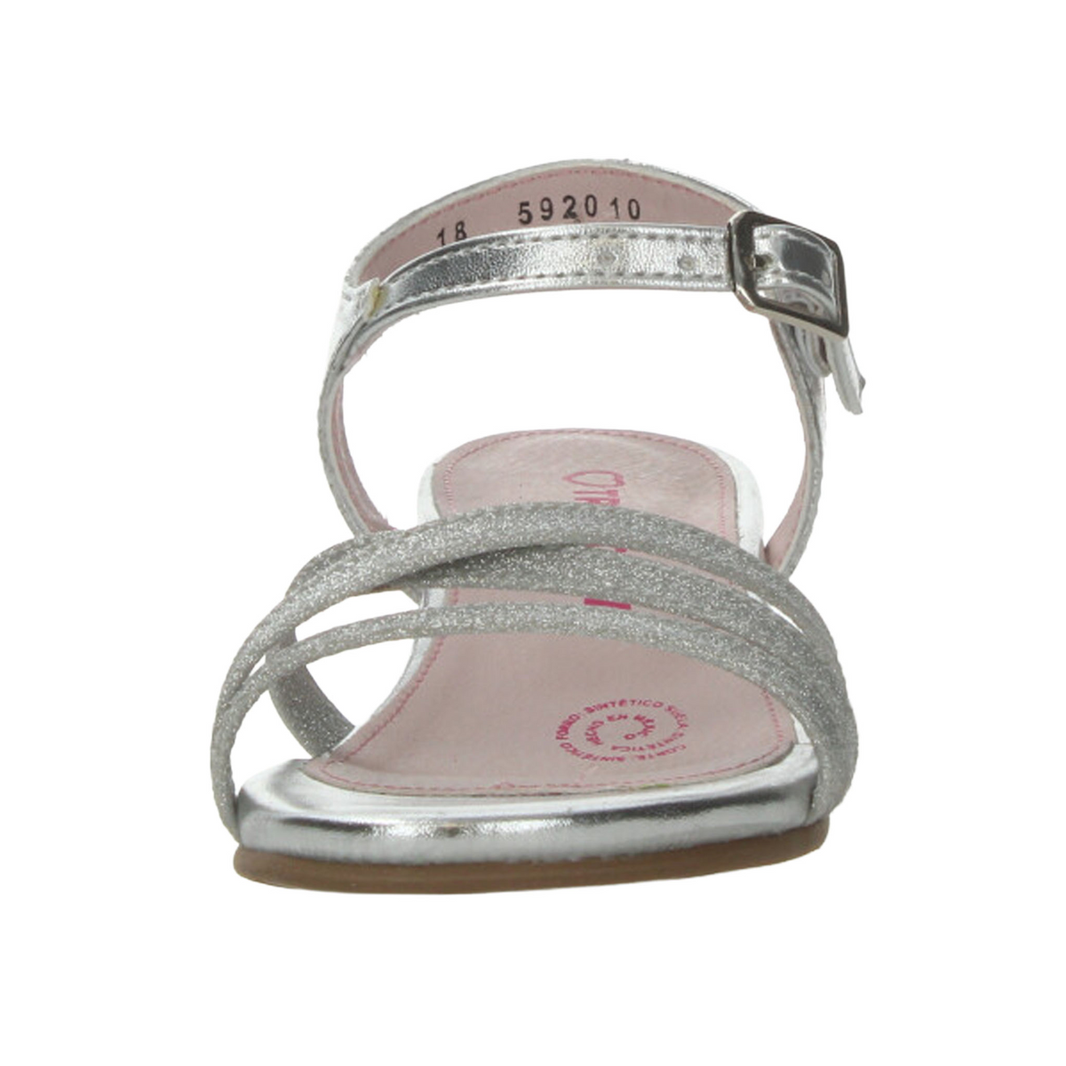 Sandalias Tropicana Niña Plateado Casual Infantil T22-26, foto 6 de 10
