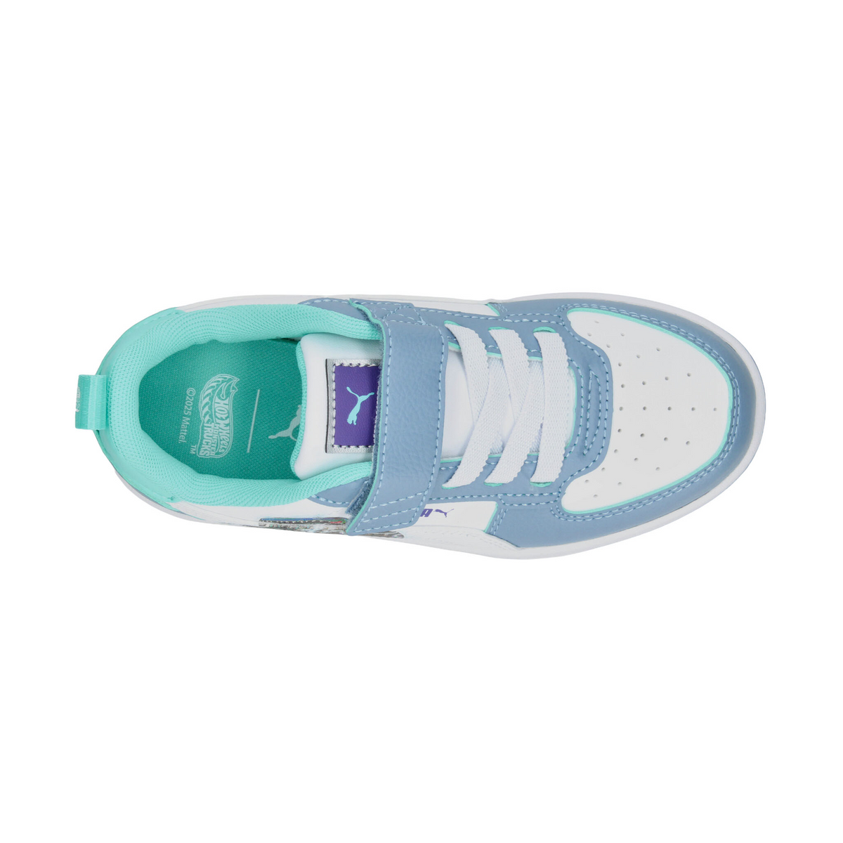 Tenis Puma Hot Wheels Niño Blanco Casual Infantil T16-22, foto 8 de 10
