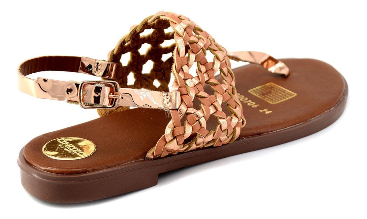 Sandalias Ozono Para Mujer 60000706-2 Dorado [ozo2568], foto 4 de 6