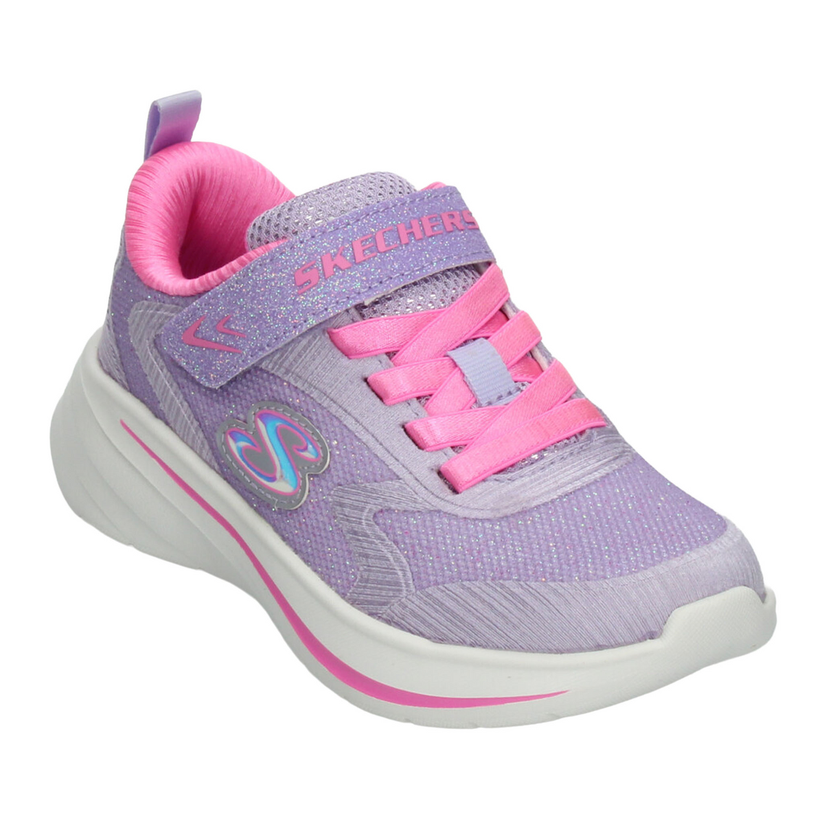 Tenis Skechers Wave 92 Niña Lavanda Deportivo Infantil T17-22, foto 4 de 10