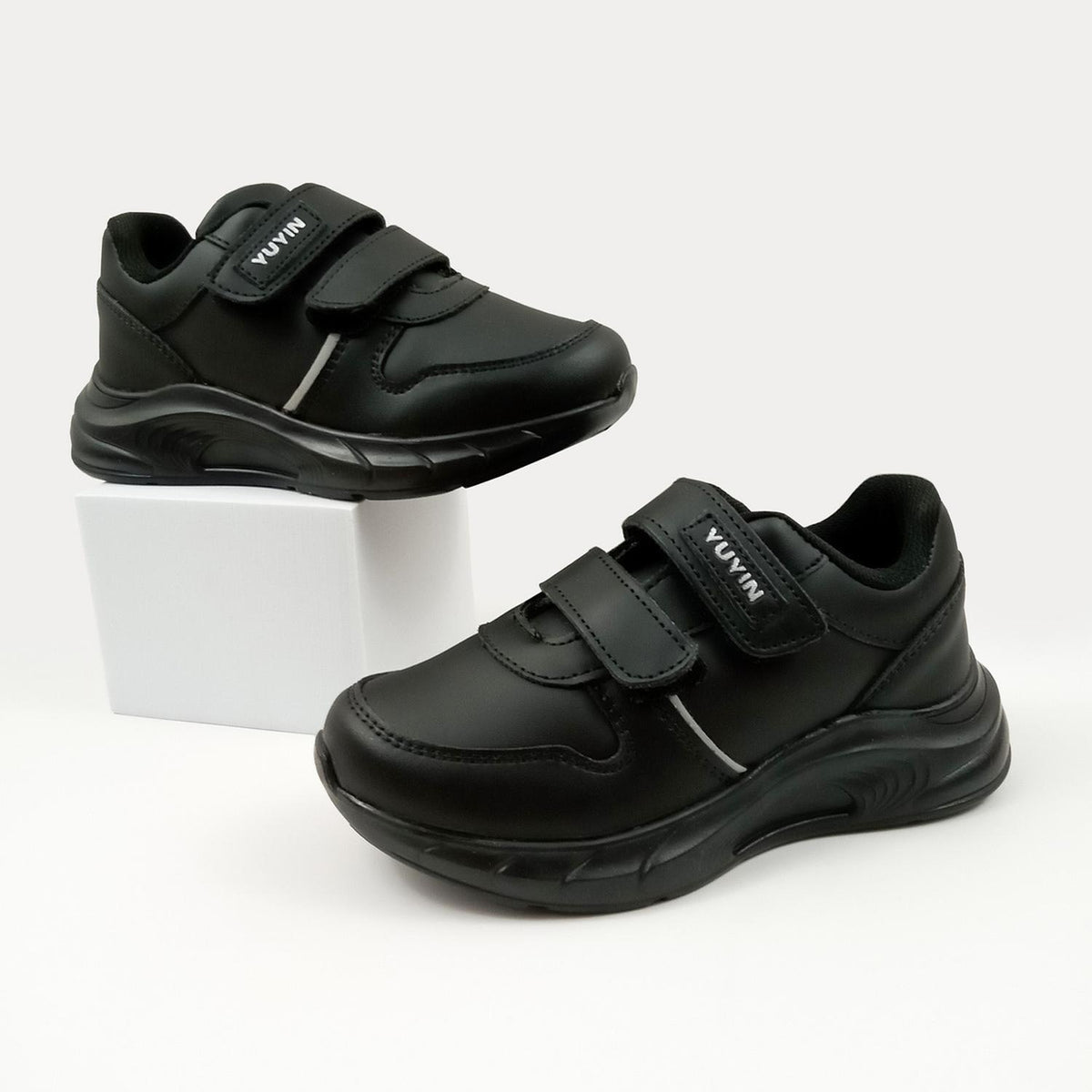 Zapato Escolar Yuyin Negro Para Niño [yuy457], foto 10 de 10