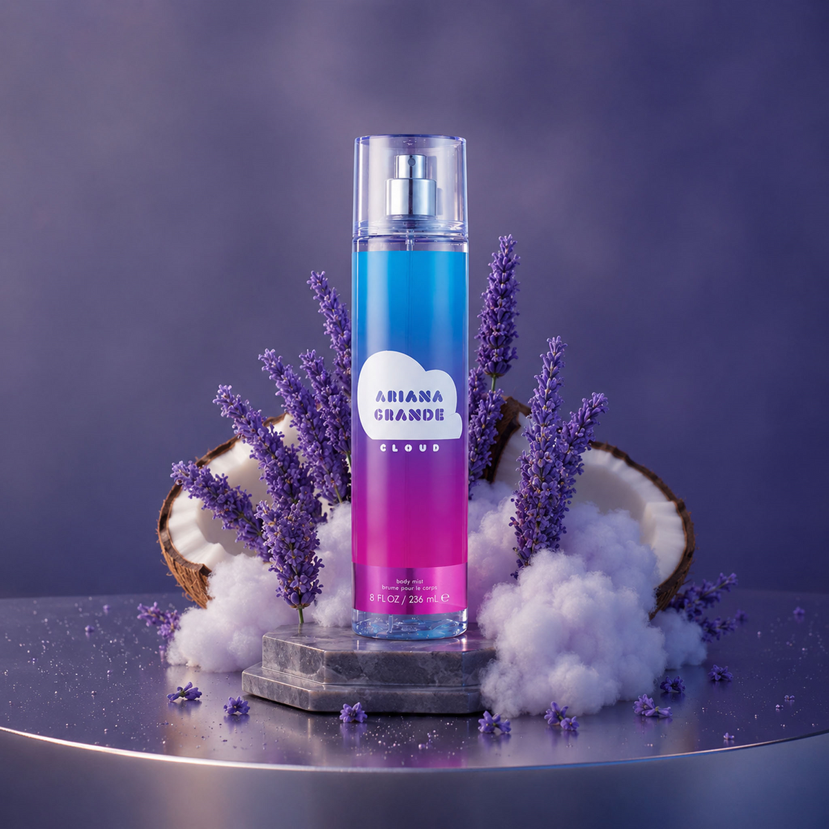 Perfume Ariana Grande Cloud Body Mist 236ml Para Mujer, foto 9 de 10