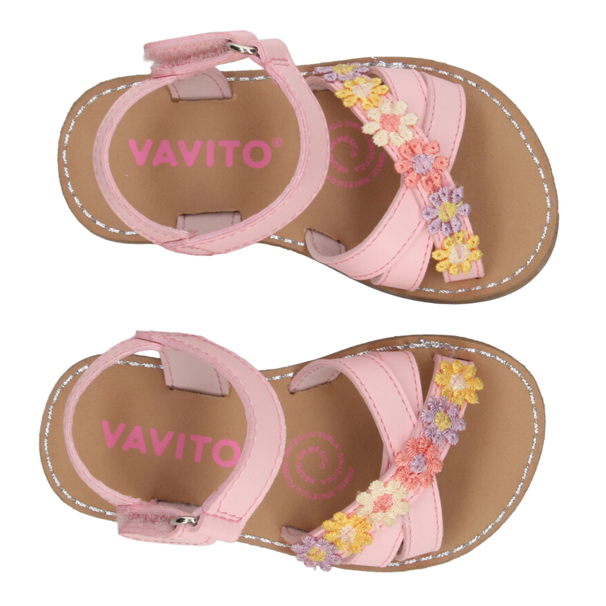 Sandalias Vavito Niña Rosa Casual Infantil T15-18, foto 10 de 10