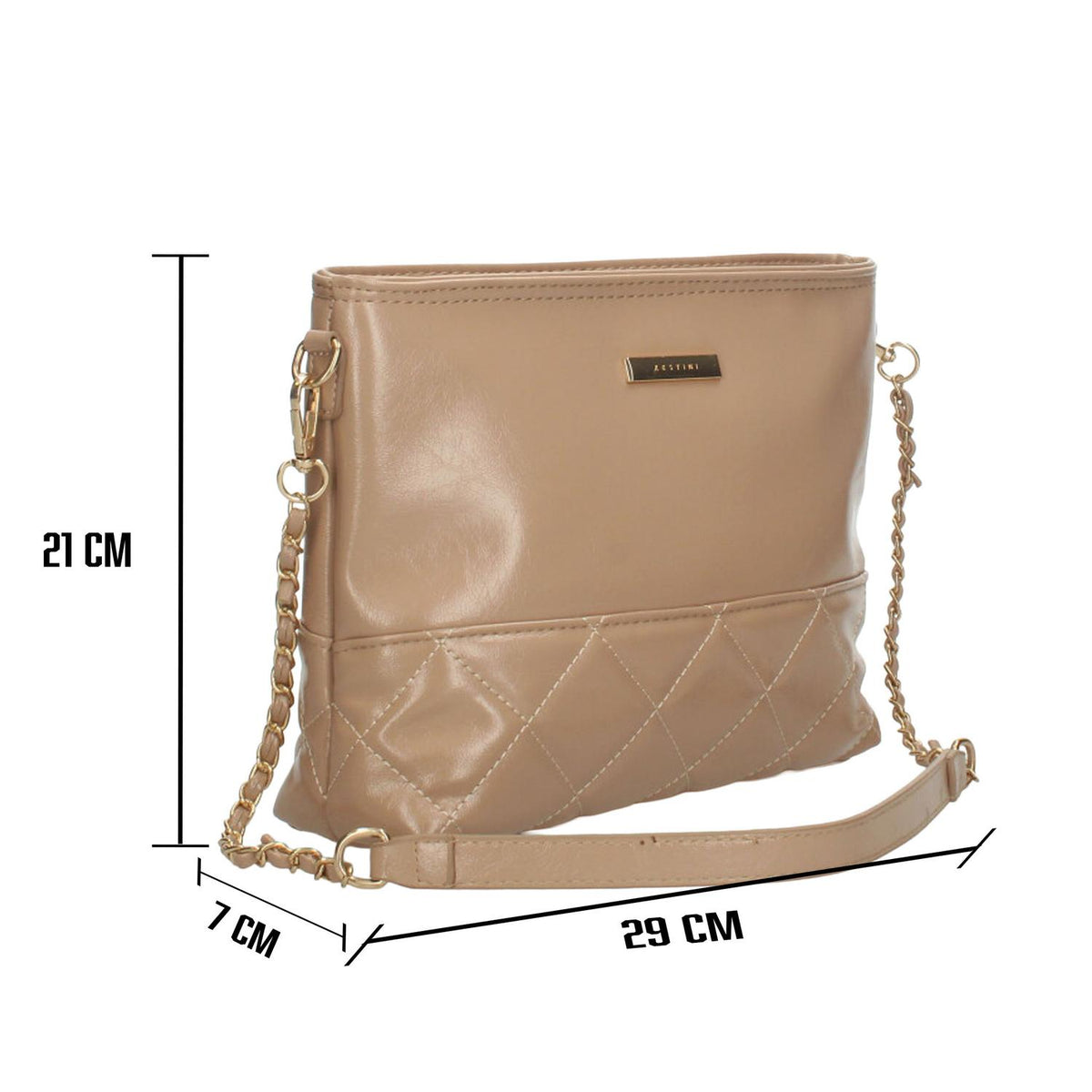 Bolsa Felianna Dama Beige Casual Para Mujer, foto 7 de 10