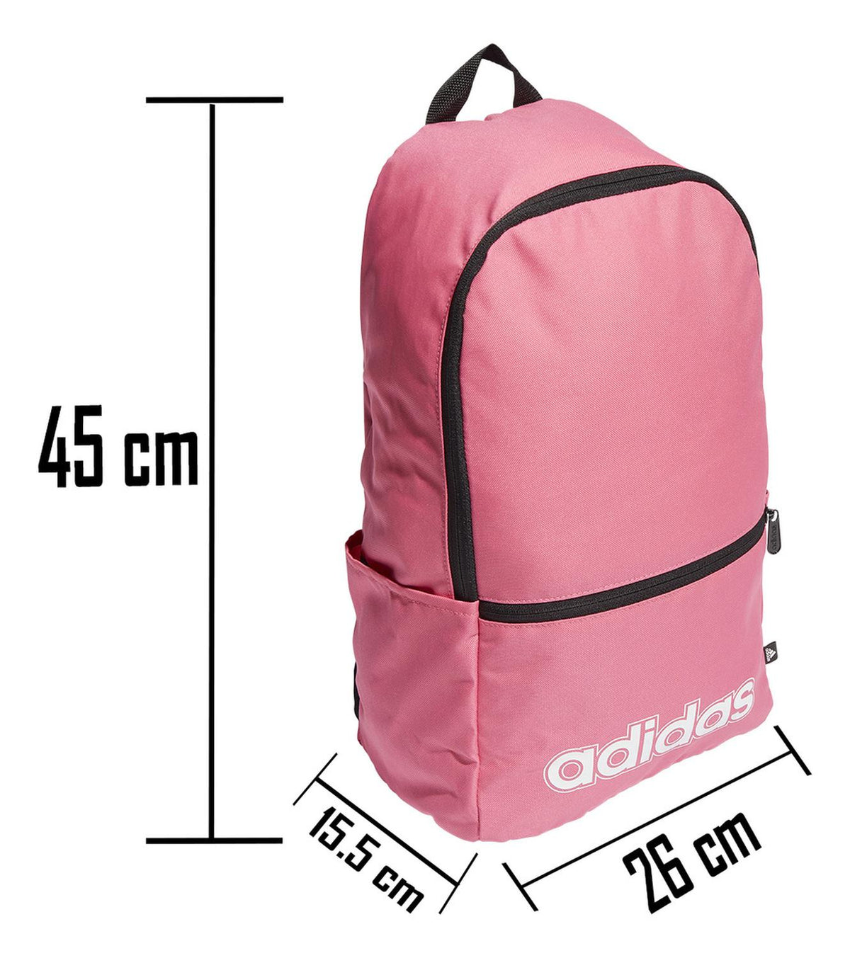 Mochila adidas Classic Foundation Color Rosa Para Mujer Dama, foto 2 de 9