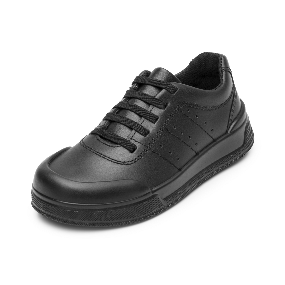 Zapato Flexi Niño Negro Escolar Cintas Infantil T17-22, foto 3 de 10