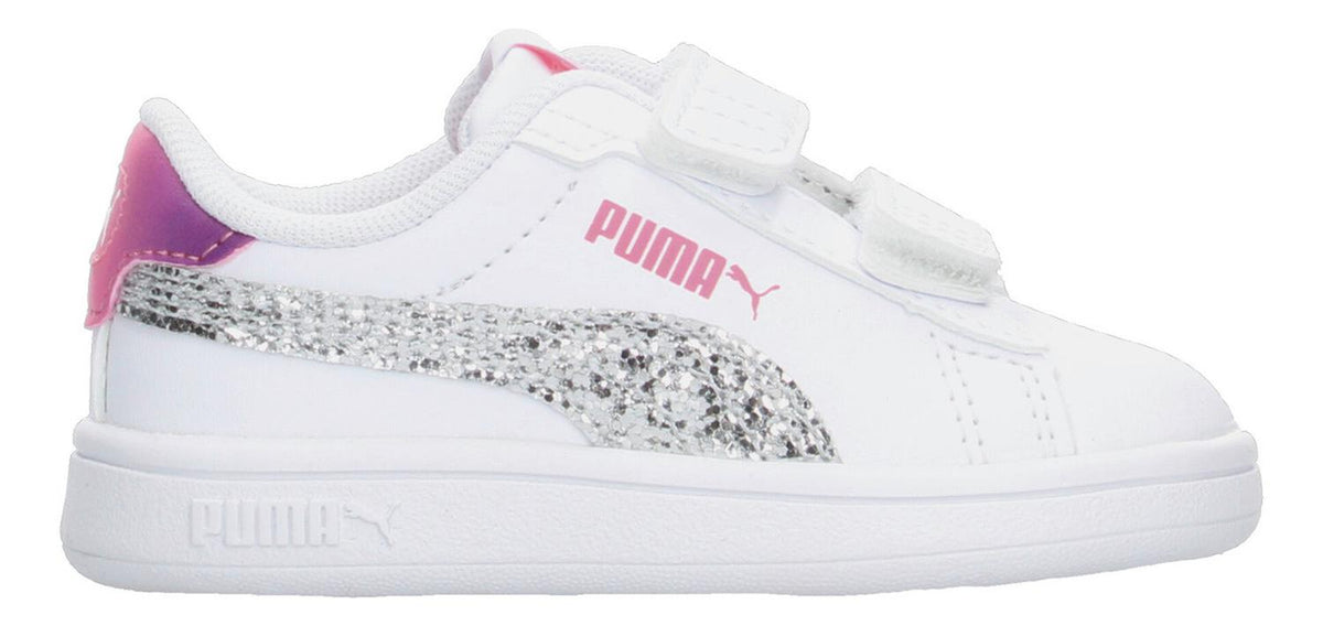 Tenis Puma Smash 3.0 Blanco Para Niña [pum902], foto 1 de 8