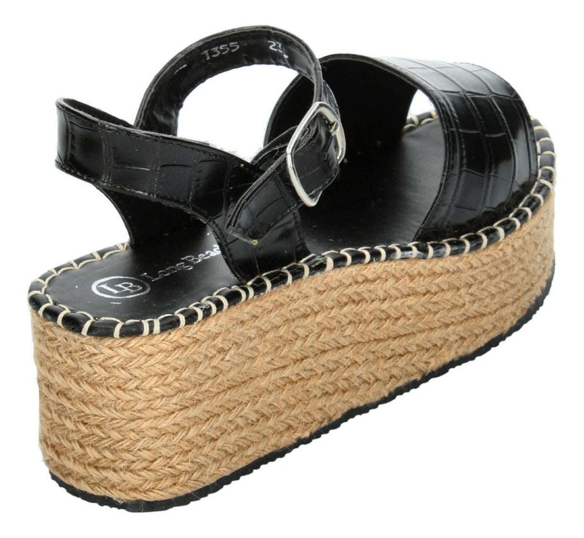 Sandalias Long Beach Para Mujer 1315 Negro [lbe100], foto 5 de 10