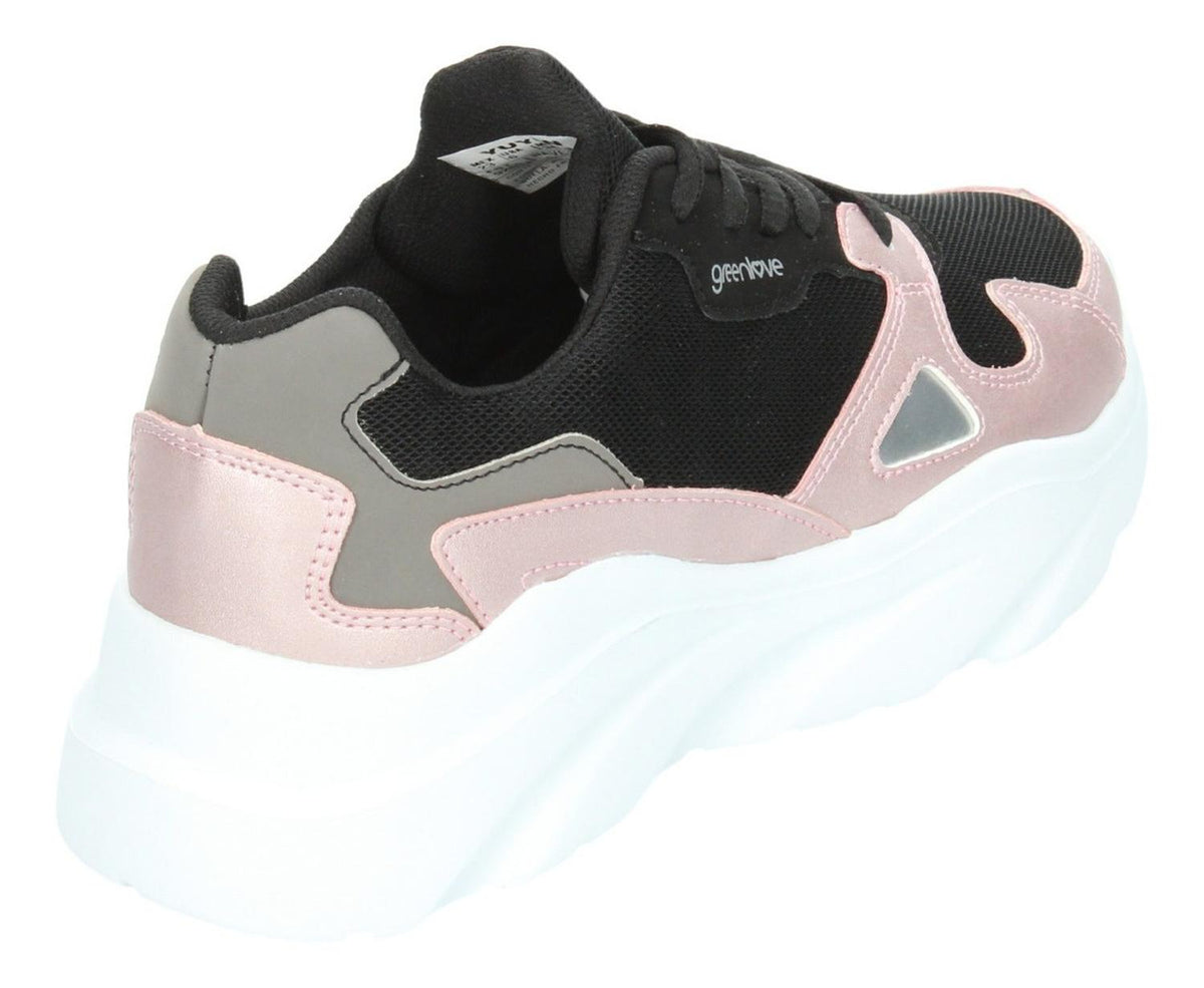 Tenis Green Love Para Mujer 92094 Negro [gre43], foto 4 de 10