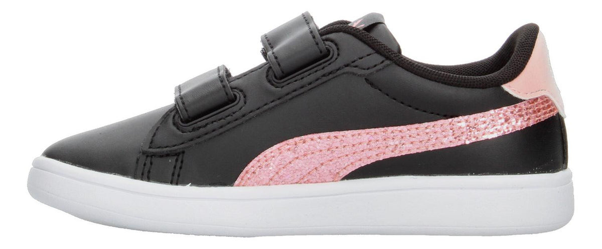 Tenis Puma Smash 3.0 L Negro Para Niña [pum929], foto 4 de 10
